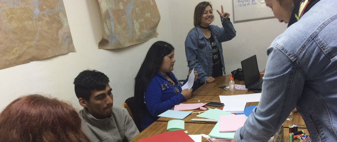 Taller de encuadernación - DUOC